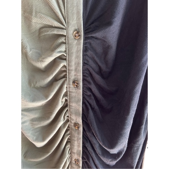 NWT No Comment Plus colorblock ribbed dress Sz 3X - Picture 3 of 6